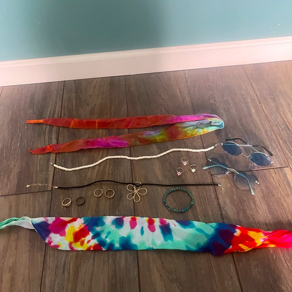 Hippie accessories - 14 different pieces